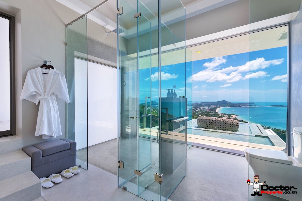 Magnificent Modern Villa with Panoramic Views - Chaweng Noi, Koh Samui - For Sale
